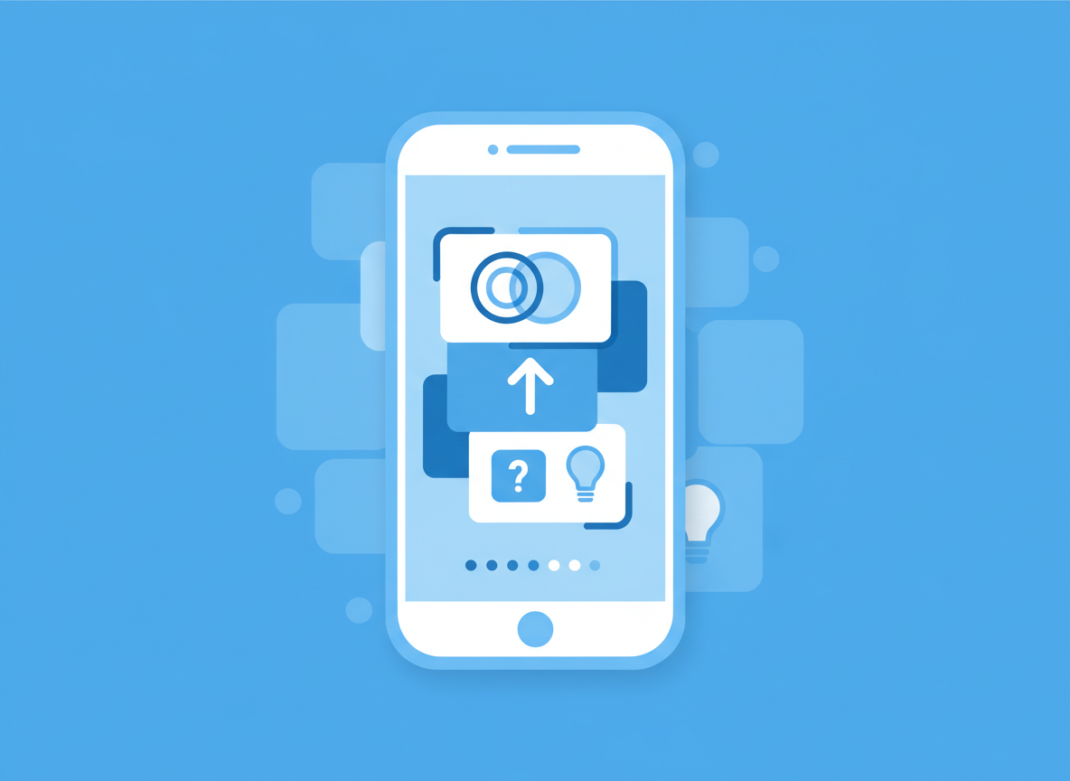 ChatGPTでフラッシュカードを使って学習するイメージ
